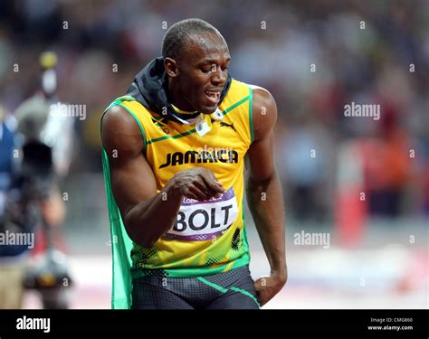 Usain bolt 2012 olympics 100 hi-res stock photography and images - Alamy