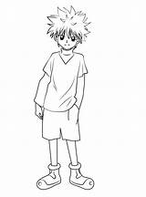 Hunter X Gon Coloring Pages sketch template