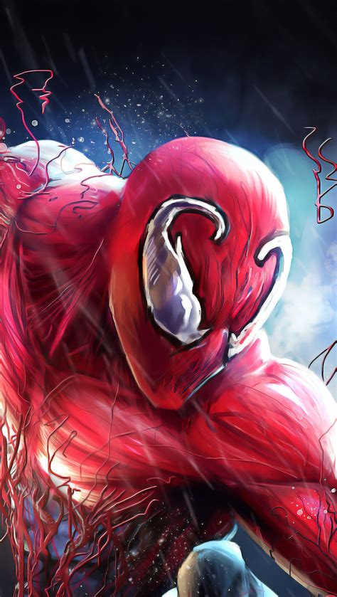 Spiderman with Carnage suit Wallpaper 4k HD ID:4399