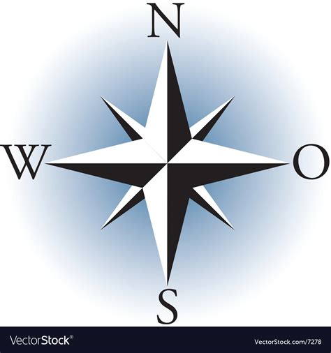 Compass Royalty Free Vector Image - VectorStock