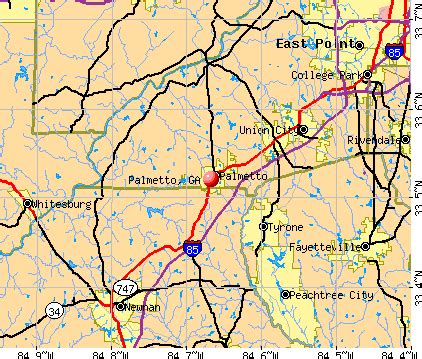 Palmetto, Georgia (GA 30268) profile: population, maps, real estate ...