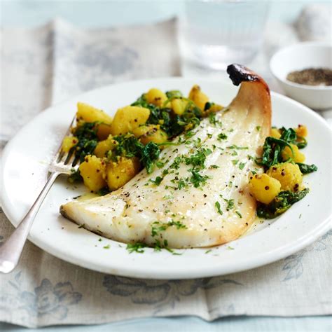 Smoked haddock recipes: Grilled Smoked Haddock with Spiced Potatoes ...