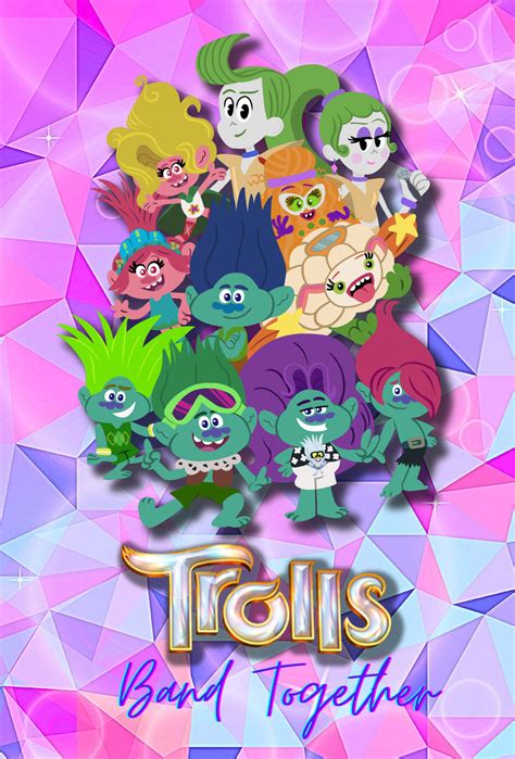 Color Poster Trolls Band Together by Kittyball23 on DeviantArt