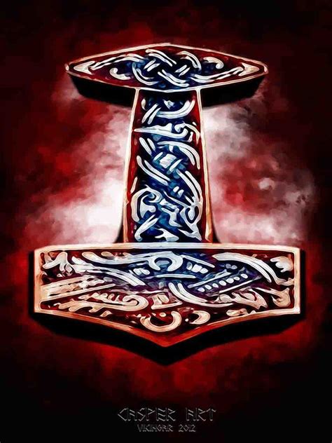 Mjolnir | Norse pagan, Mjolnir, Norse symbols