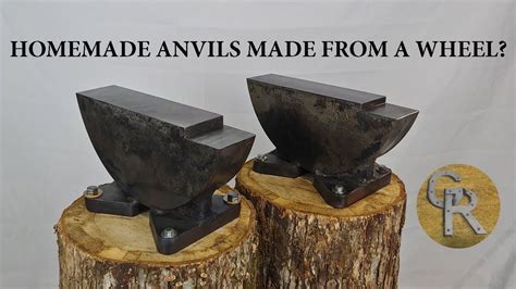 Homemade Anvil Made From a Wheel? - YouTube