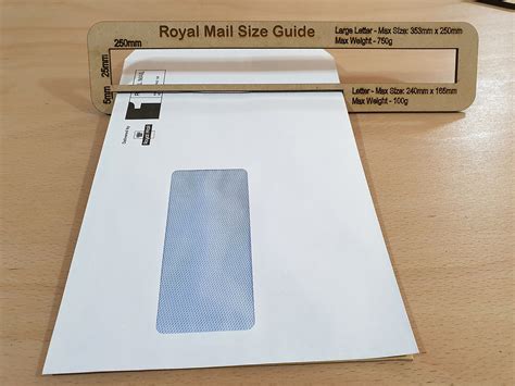 Royal Mail PPI Letter Guide Size Template Post Office Size Guide Small ...