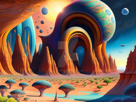 Alien Landscape 124 by RosesStreet on DeviantArt