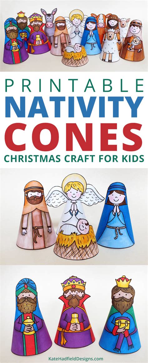 Colour In: Nativity and My Nativity - Kate Hadfield Designs