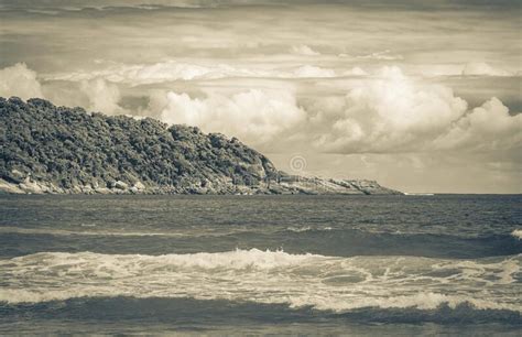 Praia Lopes Mendes Beach on Tropical Island Ilha Grande Brazil Stock ...