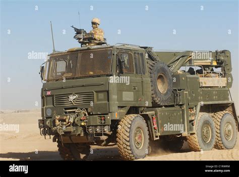 A British Army Foden 6x6 heavy recovery vehicle Stock Photo - Alamy