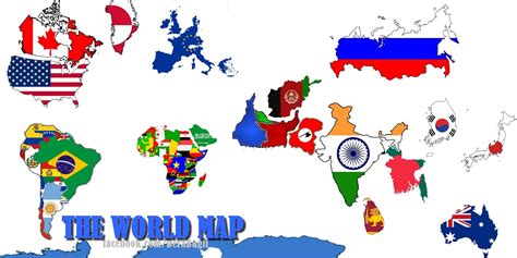 The World Map with Flags | Dera Bugti