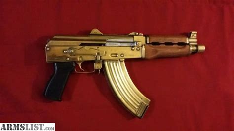 ARMSLIST - For Sale: Gold Plated AK47 Pistol