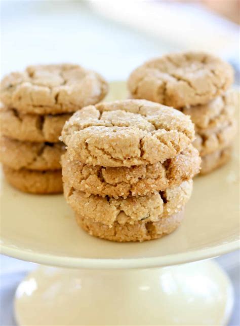 Peanut Butter Crinkle Cookies - Laughing Spatula