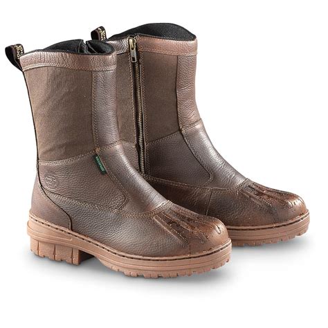 Men's Georgia Boot Waterproof Wellington Boots, Brown - 609944, Work ...