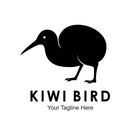 kiwi bird logo 8687814 Vector Art at Vecteezy