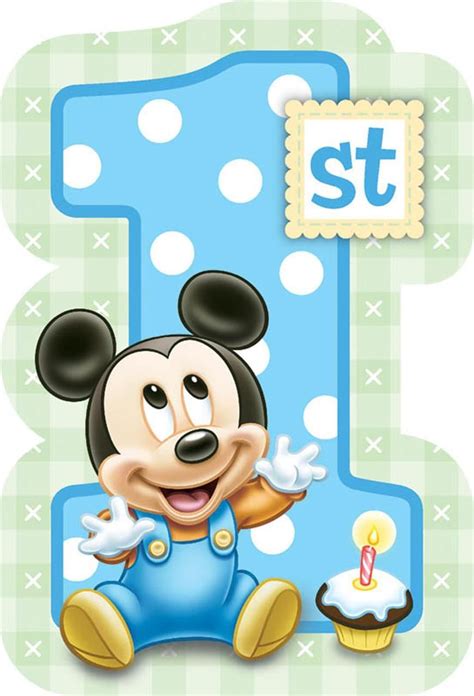 Disney Mickey's 1st Birthday Invitations | Mickey 1st birthdays, Mickey mouse 1st birthday ...