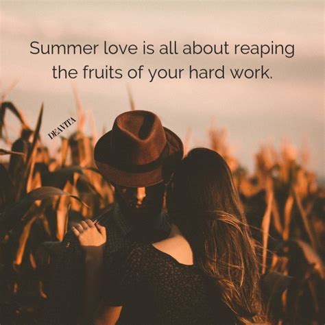 Summer love quotes and romantic sayings with photos