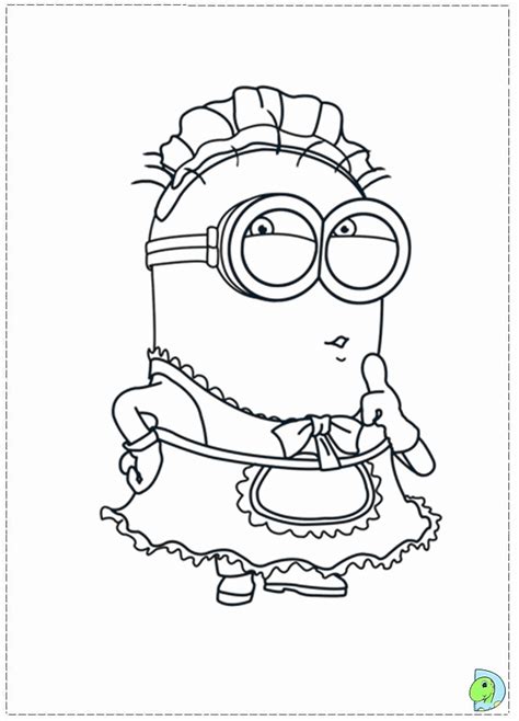 coloriage a imprimer minnion - Clip Art Library