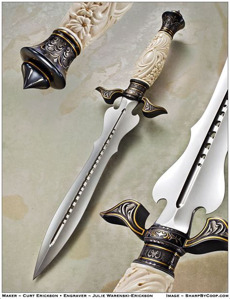 Knife Gallery (SOLD - Orders Only)/Fantasy Art Dagger - Curt Erickson Knives