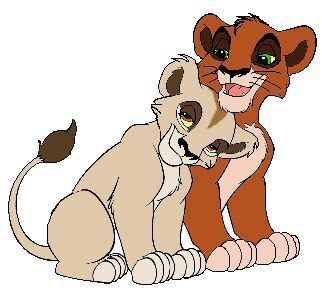 Scar and Zira as cubs - Scar and Zira Fan Art (24631428) - Fanpop