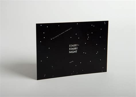 Starry Starry Night Invitation on Behance