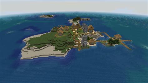 Insane 1.16.3 seed. Spawn at village island next to mushroom island ...