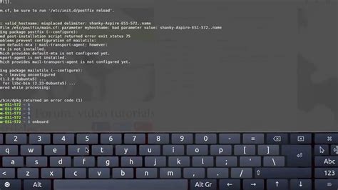 How to install/open an on sceen keyboard in Linux/Unix system - YouTube