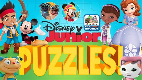 Disney Junior Puzzles - Puppy Dog Pals & the Roadster Racers (Disney Junior Games) - YouTube