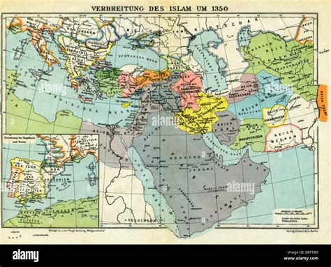 Map Of Europe 1350