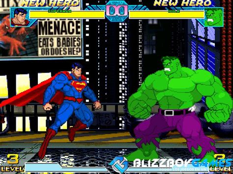 Descargar DC Vs Marvel MUGEN PC Full Mega | BlizzBoyGames