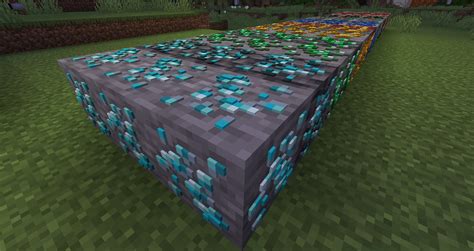 3D Ore Models for Vanilla Textures Minecraft Texture Pack