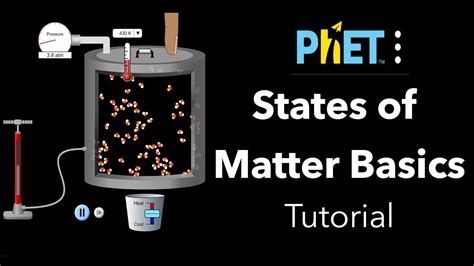 PhET States of Matter Basics (Tutorial) - YouTube