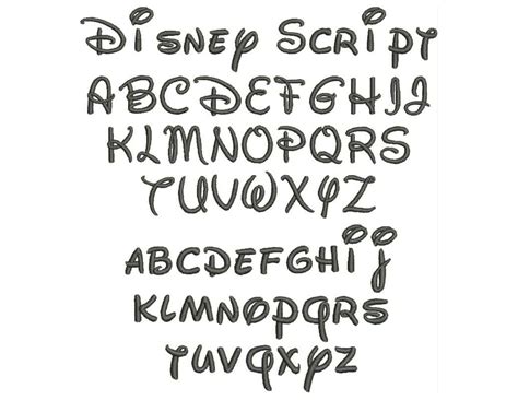 Free Printable Disney Alphabet Letters - Free Printable