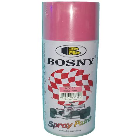 BOSNY SPRAY PAINT ROSE PINK NO. 30 xde | Shopee Philippines