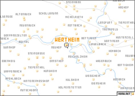 Wertheim (Germany) map - nona.net