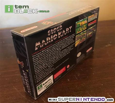 Mini Super Nintendo SNES Protector Boxes / Cases Classic