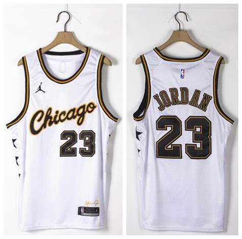 Bulls 23 Michael Jordan White Commemorative Edition Jordan Brand ...