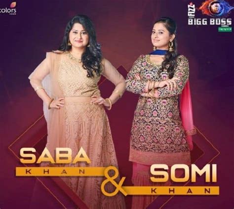 Bigg Boss 12: Saba and Somi Khan the sizzling sister duo ...