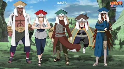 Daftar Nama Kage Yang Pernah Ada Di Anime Naruto - Blog Nurri