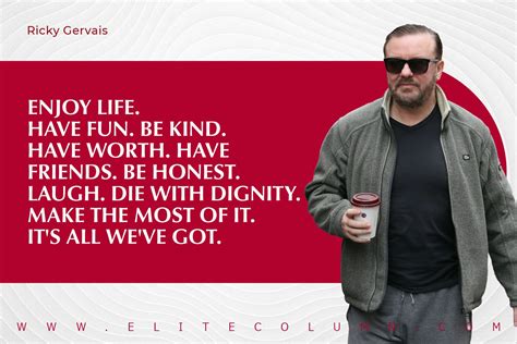 40 Ricky Gervais Quotes That Will Motivate You (2023) | EliteColumn