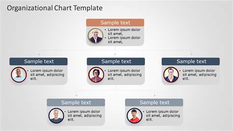 Organizational Chart Powerpoint Template