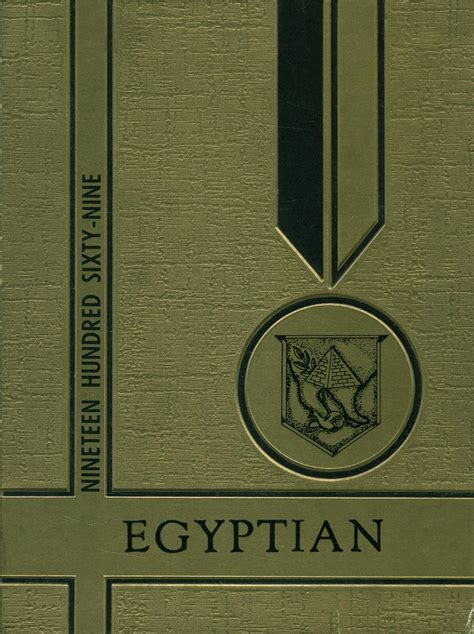 1969 yearbook from Egyptian High School from Tamms, Illinois for sale