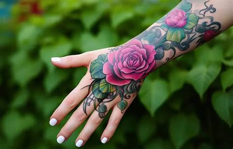 75 Rose Hand Tattoo Designs That Will Amaze You