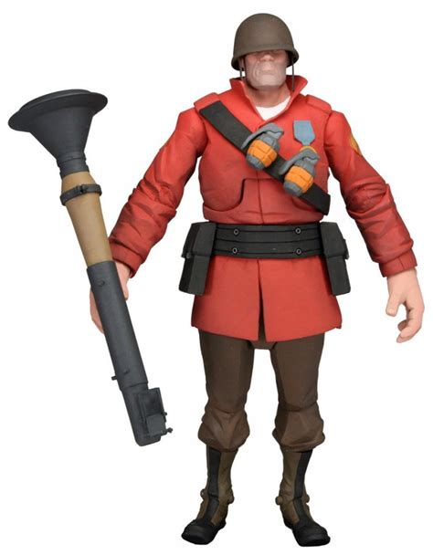 Team Fortress Series 2 – 7″ RED Soldier Action Figure – Case of 6 **DISCONTINUED**