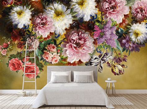 3D Rose Flower 1612 Wall Murals | AJ Wallpaper