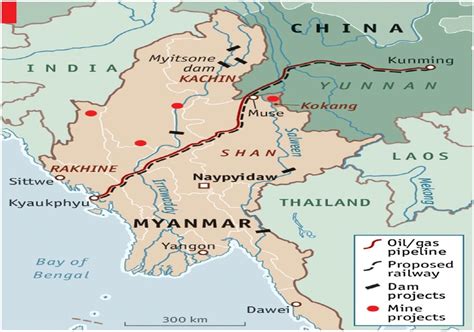 myanmar-China relations: high mountains, distant emperors. Source: the ...