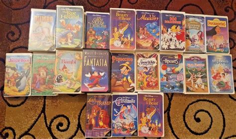 My Disney VHS Collection Black