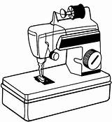 Sewing Machine coloring Page  ColouringPages sketch template