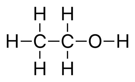 Ethanol Structural Formula