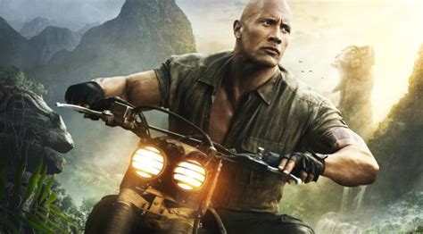 Dwayne Johnson AKA The Rock Jumanji Welcome to the Jungle Wallpaper, HD ...